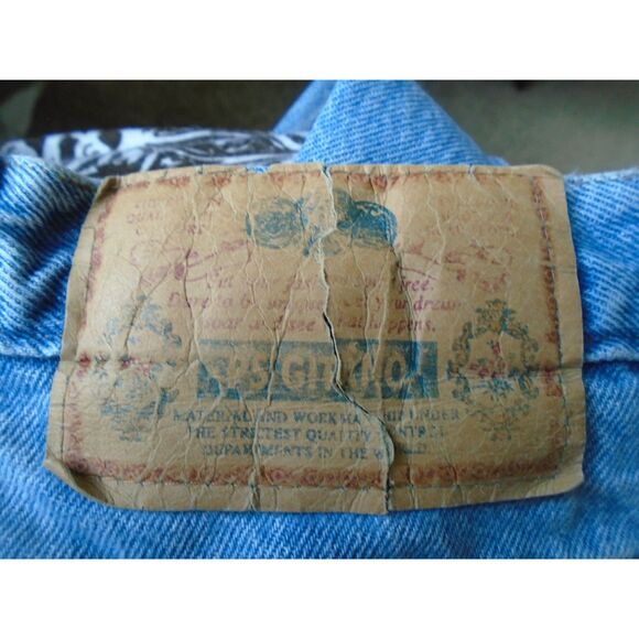 Gitano Jeans size 26X28 vintage 1990's High waisted - Picture 5 of 7